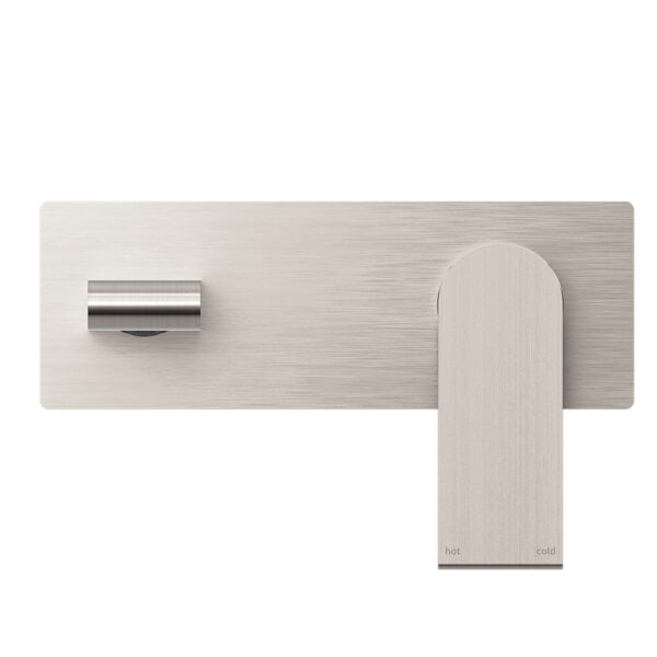 BIANCA WALL BASIN/BATH MIXER 187/230MM BRUSHED NICKEL (NR321510aBN / NR321510bBN)