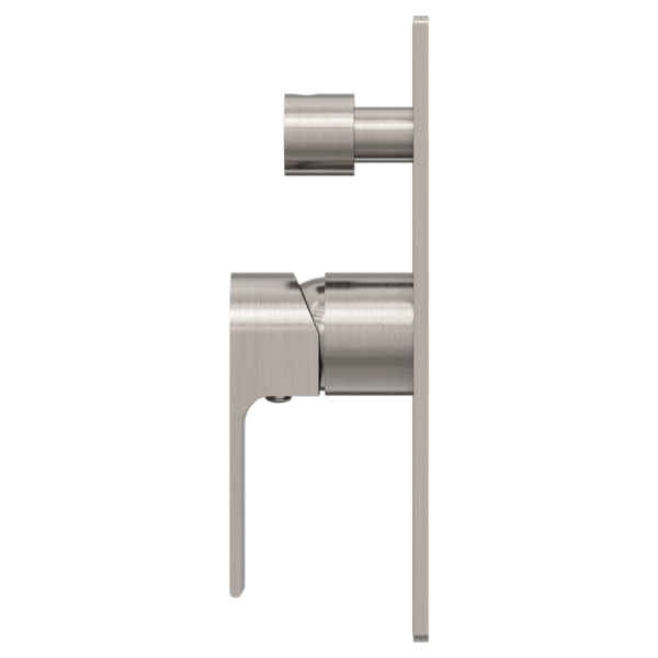 BIANCA SHOWER MIXER WITH DIVERTOR BRUSHED NICKEL (NR321511aBN)