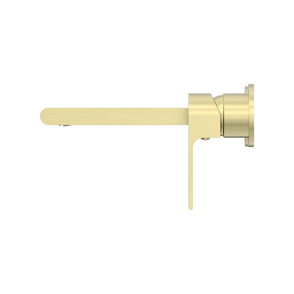 BIANCA WALL BASIN/BATH MIXER SEPARATE BACK PLATE 187/230MM BRUSHED GOLD (NR321510eBG / NR321510fBG)