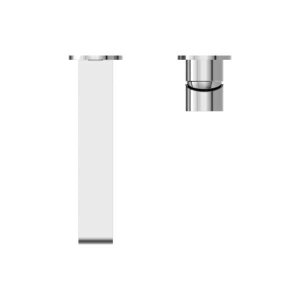 BIANCA WALL BASIN/BATH MIXER SEPARATE BACK PLATE 187/230MM CHROME (NR321510eCH / NR321510fCH)