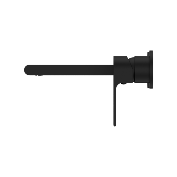 BIANCA WALL BASIN/BATH MIXER SEPARATE BACK PLATE 187/230MM MATTE BLACK (NR321510eMB / NR321510fMB)