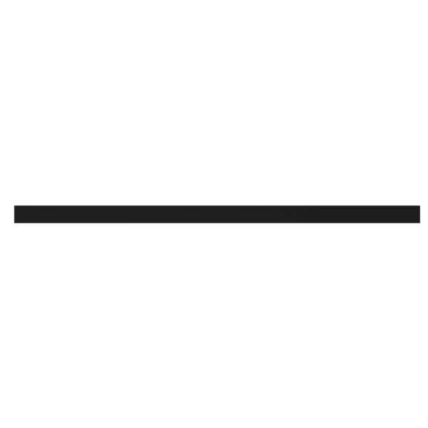 CELIA DOUBLE TOWEL RAIL 600MM MATTE BLACK (NR4624dMB)