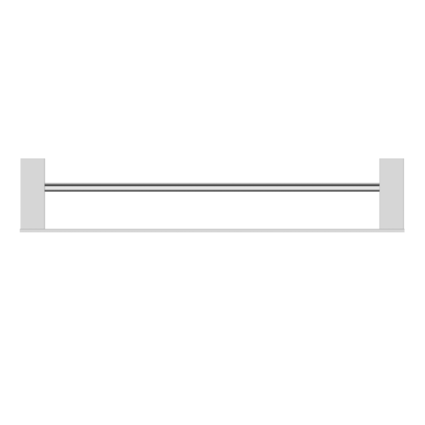 CELIA DOUBLE TOWEL RAIL 600MM CHROME (NR4624dCH)