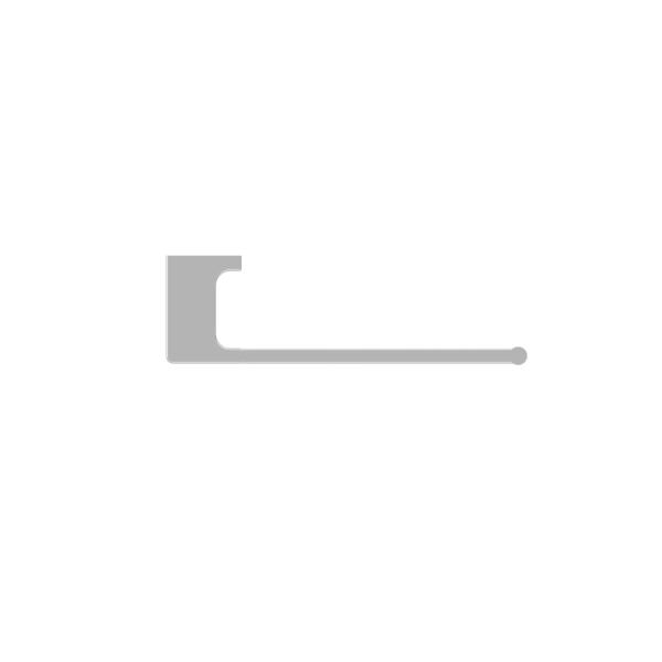 PEARL HAND TOWEL RAIL CHROME (NR8080CH)