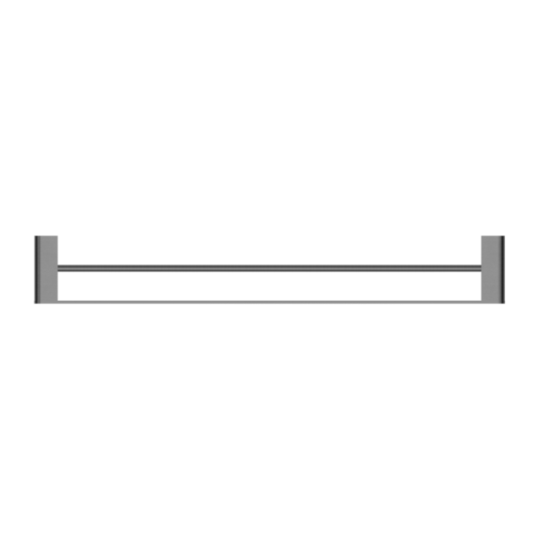 BIANCA DOUBLE TOWEL RAIL 800MM GUN METAL (NR9030dGM)