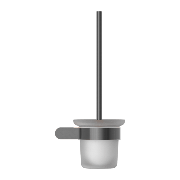 BIANCA TOILET BRUSH HOLDER GUN METAL GREY (NR9088GM)