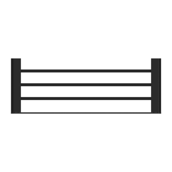BIANCA TOWEL RACK MATTE BLACK (NR9089MB)