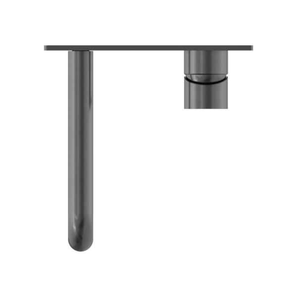 MECCA WALL BASIN/BATH MIXER 120/160/185/230/260MM SPOUT GUN METAL (NR221910a120/160/185/230/260GM)