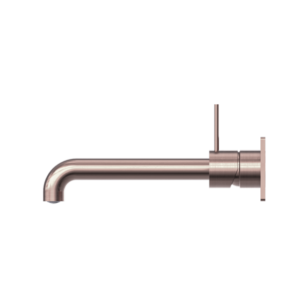 MECCA WALL BASIN/BATH MIXER HANDLE UP 120/160/185/230/260 MM SPOUT BRUSHED BRONZE (NR221910b120/160/185/230/260 BZ)