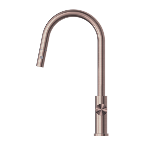 MECCA PULL OUT SINK MIXER WITH VEGIE SPRAY FUNCTION BRUSHED BRONZE (NR221908BZ)