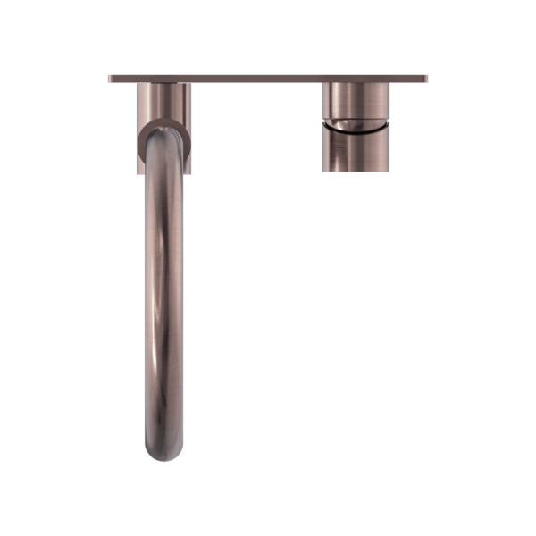 MECCA WALL BASIN/BATH MIXER SWIVEL SPOUT BRUSHED BRONZE (NR221910qBZ)