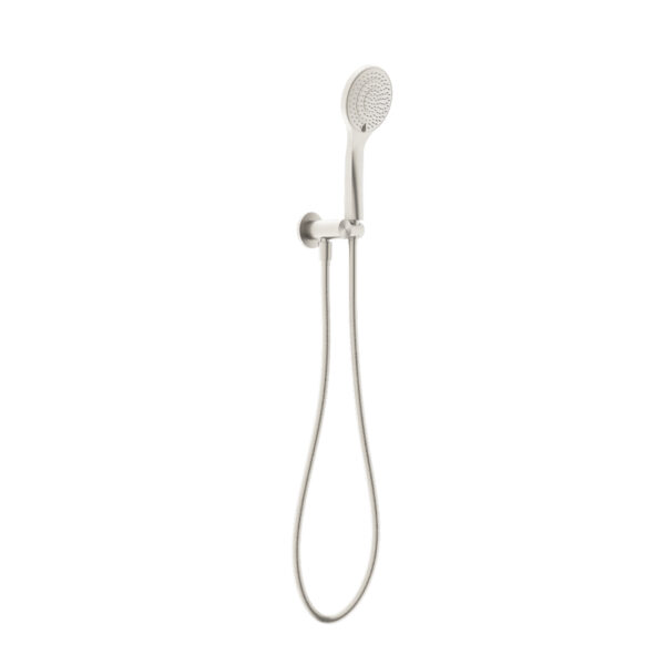 MECCA SHOWER BRACKET WITH AIR SHOWER BRUSHED NICKEL (NR221905BN)