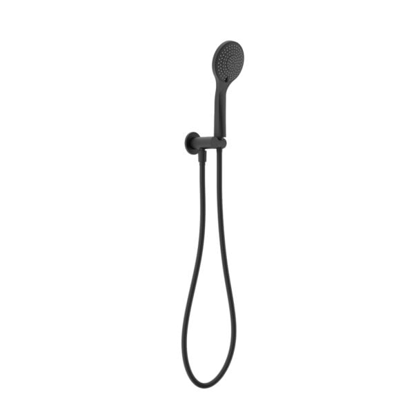 MECCA SHOWER BRACKET WITH AIR SHOWER MATTE BLACK (NR221905MB)