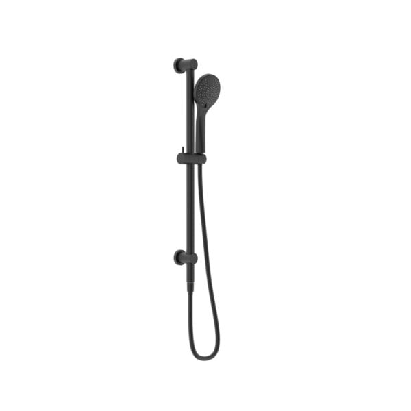 MECCA RAIL SHOWER WITH AIR SHOWER MATTE BLACK (NR221905aMB)