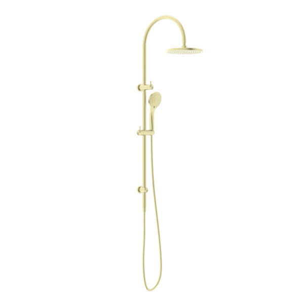 MECCA TWIN SHOWER WITH AIR SHOWER BRUSHED GOLD (NR221905bBG)