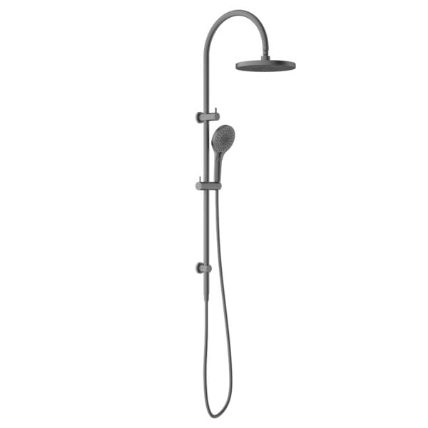 MECCA TWIN SHOWER SET GUN METAL (NR221905eGM)