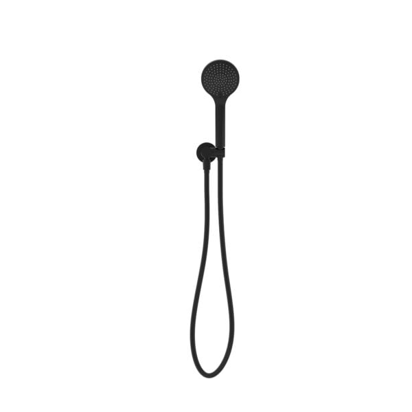 MECCA SHOWER BRACKET WITH AIR SHOWER MATTE BLACK (NR221905MB)