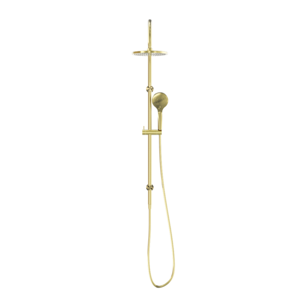 MECCA TWIN SHOWER WITH AIR SHOWER BRUSHED GOLD (NR221905bBG)