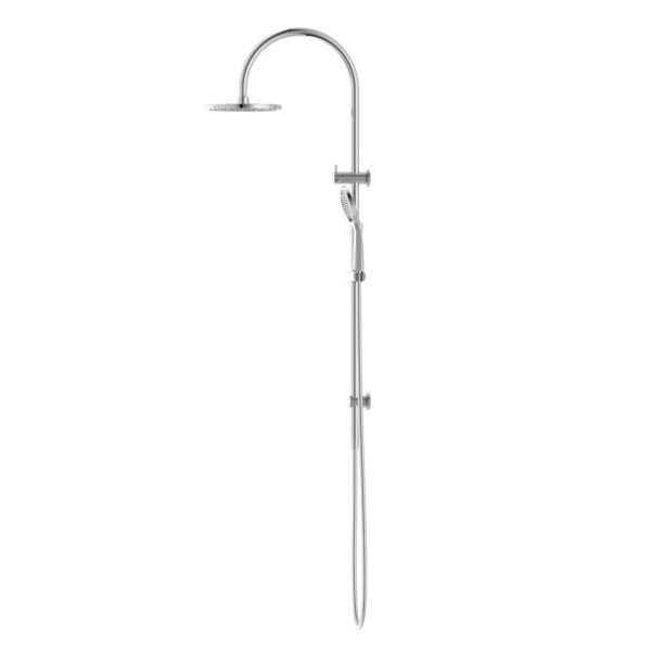 MECCA TWIN SHOWER WITH AIR SHOWER CHROME (NR221905bCH)