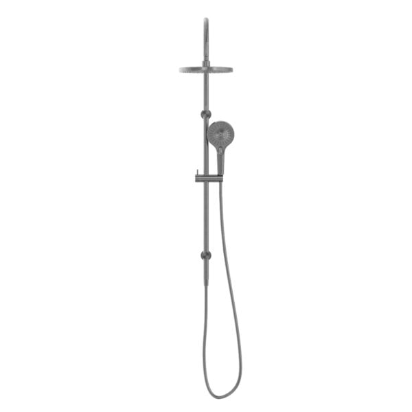 MECCA TWIN SHOWER SET GUN METAL (NR221905eGM)
