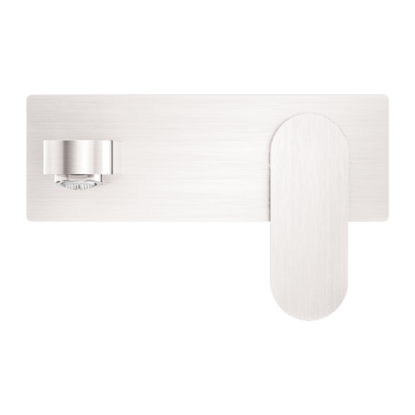 ECCO WALL BASIN/BATH MIXER WALL MOUNTED FAUCETS BRUSHED NICKEL (NR301310aBN)