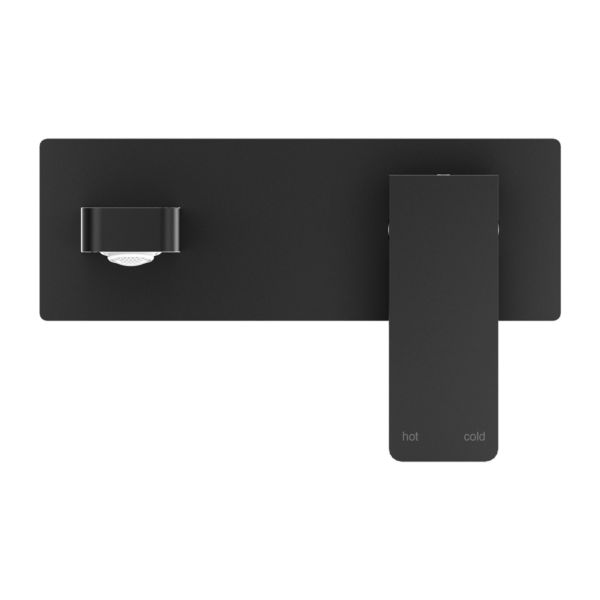 CELIA WALL BASIN/BATH MIXER MATTE BLACK (NR301510aMB)