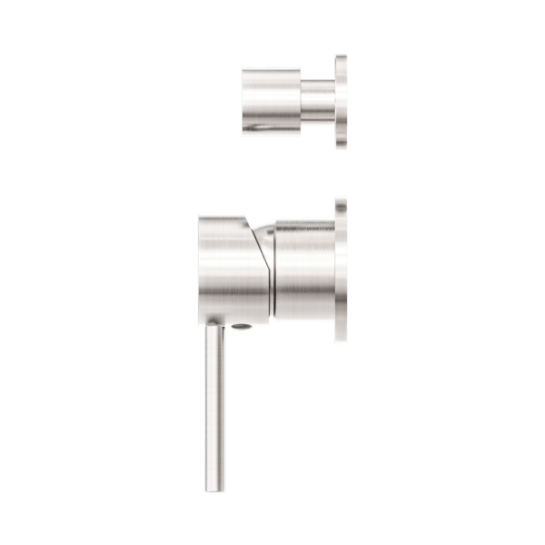 DOLCE SHOWER MIXER WITH DIVERTOR SEPARATE PLATE BRUSHED NICKEL (NR250811eBN)