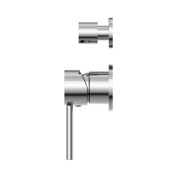 DOLCE SHOWER MIXER WITH DIVERTOR SEPARATE PLATE CHROME (NR250811eCH)