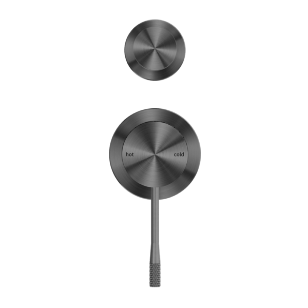 OPAL SHOWER MIXER WITH DIVERTOR SEPARATE PLATE GRAPHITE (NR251909eGR)