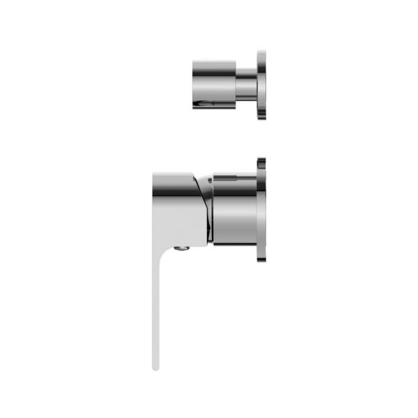 BIANCA SHOWER MIXER WITH DIVERTOR SEPARATE PLATE CHROME (NR321511gCH)