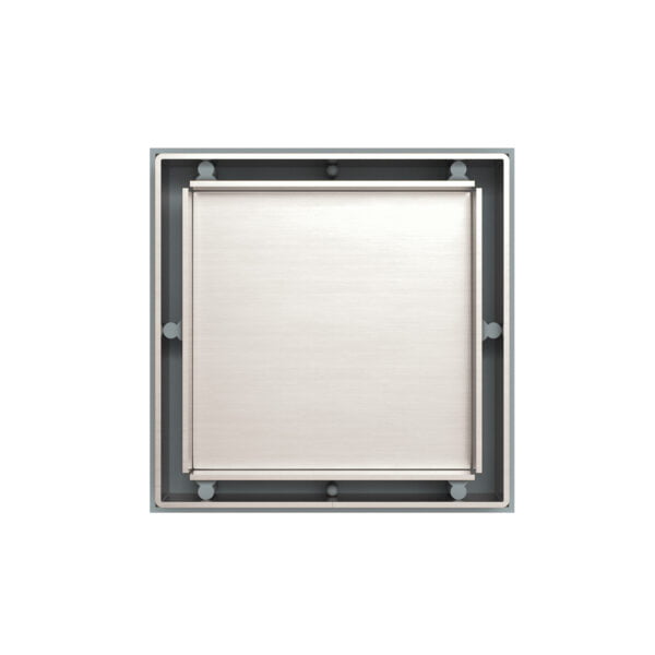 TILE INSERT FLOOR WASTE 50MM OUTLET BRUSHED NICKEL (NRFW001BN)