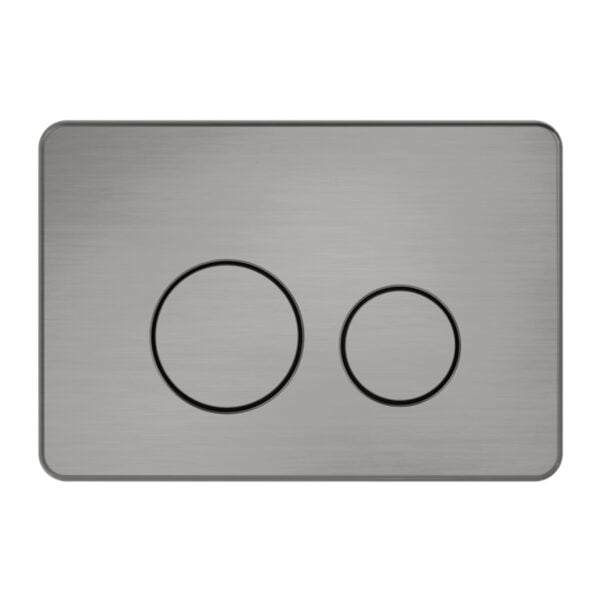 IN WALL TOILET PUSH PLATE GRAPHITE (NRPL001GR)