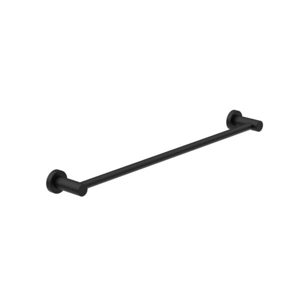 Dolce II SINGLE TOWEL RAIL 600MM MATTE BLACK (NR2024MB)