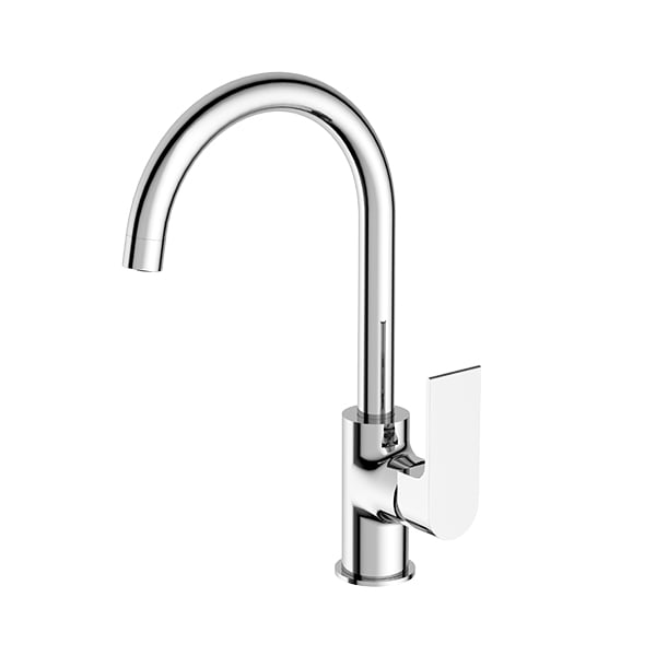 BIANCA ONE HANDLE KITCHEN MIXER BRASS KITCHEN FAUCET CHROME (NR321506CH)