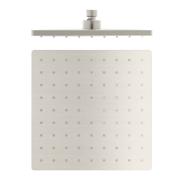250MM ABS SQUARE SHOWER HEAD BRUSHED NICKEL (NR508089BN)