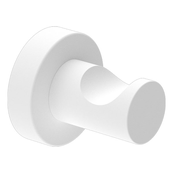 MECCA ROBE HOOK MATTE WHITE (NR1982MW)