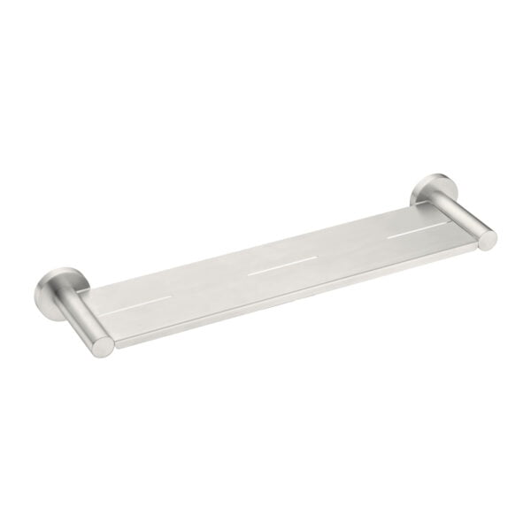 MECCA METAL SHOWER SHELF BRUSHED NICKEL (NR1987aBN)