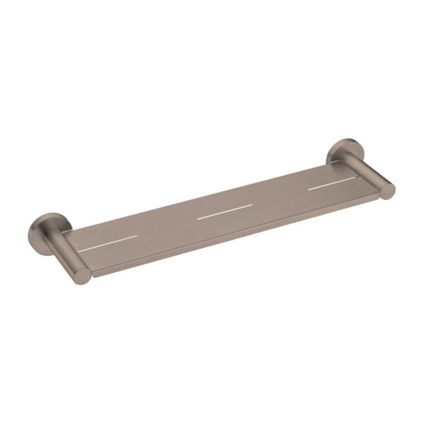 MECCA METAL SHOWER SHELF BRUSHED BRONZE (NR1987aBZ)