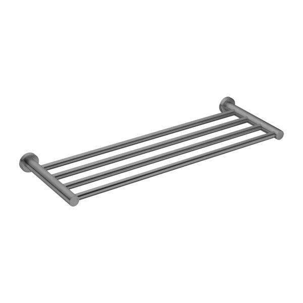 MECCA TOWEL RACK GUN METAL (NR1989GM)