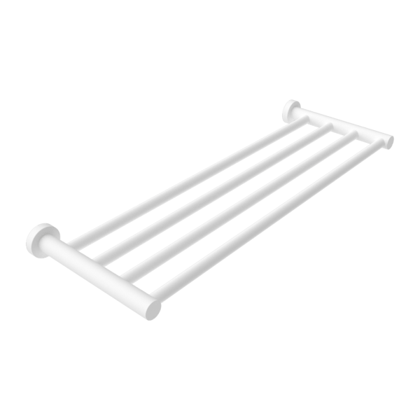 MECCA TOWEL RACK MATTE WHITE (NR1989MW)