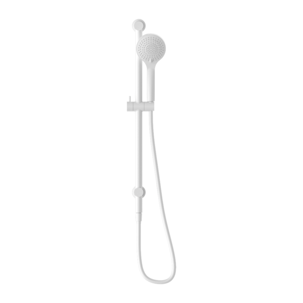 MECCA RAIL SHOWER WITH AIR SHOWER MATTE WHITE (NR221905aMW)
