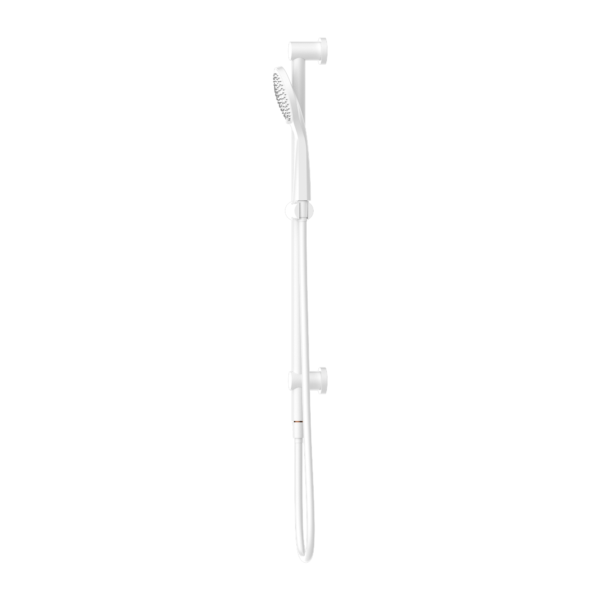 MECCA RAIL SHOWER WITH AIR SHOWER MATTE WHITE (NR221905aMW)