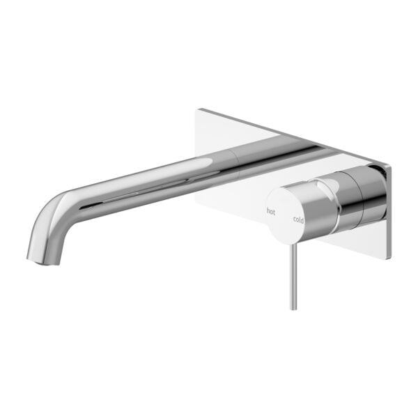 MECCA WALL BASIN/BATH MIXER 120/160/185/230/260MM SPOUT CHROME (NR221910a120/160/185/230/260CH)