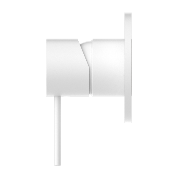 MECCA SHOWER MIXER VALVE KIT SINGLE HANDLE SHOWER VALVE BODY REPLACEMENT SINGLE FUNCTION ROUGH-IN VALVE MATTE WHITE (NR221911MW)