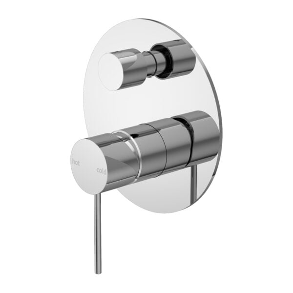 MECCA SHOWER MIXER WITH DIVERTOR SHOWER VALVE CHROME (NR221911aCH)