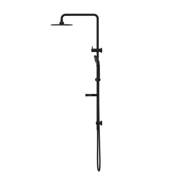 PROJECT TWIN SHOWER SET MATTE BLACK (NR232105MB)