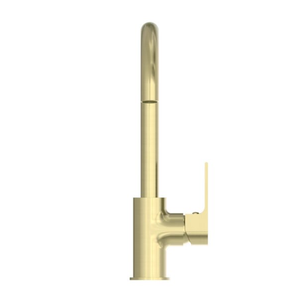 BIANCA ONE HANDLE KITCHEN MIXER BRASS KITCHEN FAUCET BRUSHED GOLD (NR321506BG)