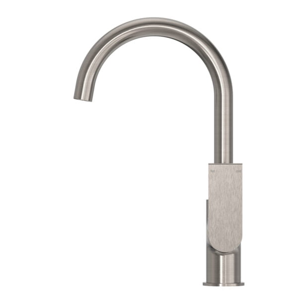 BIANCA ONE HANDLE KITCHEN MIXER BRASS KITCHEN FAUCET BRUSHED NICKEL (NR321506BN)