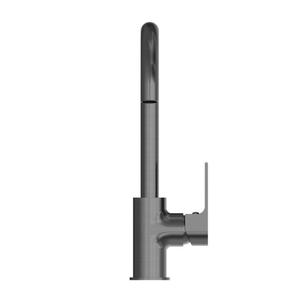 BIANCA ONE HANDLE KITCHEN MIXER BRASS KITCHEN FAUCET GUN METAL (NR321506GM)