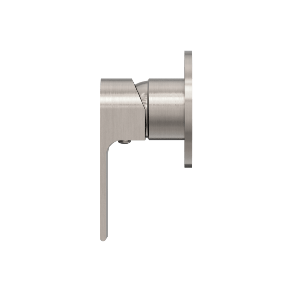 BIANCA SHOWER MIXER ROUND PLATE BRUSHED NICKEL (NR321511dBN)
